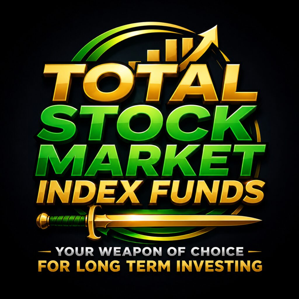 Blog post image - Total Stock Market Index Funds - Your weapon of choice for long term investing