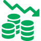 Financial loss illustration