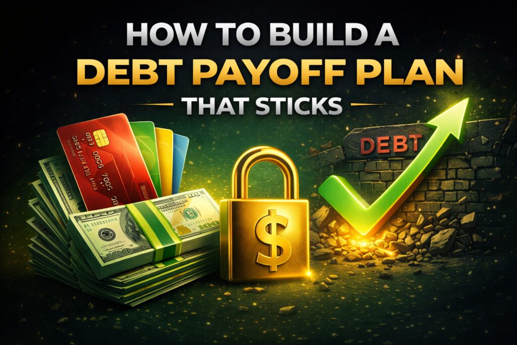 Blog post image - From Overwhelmed to Organized - How to Build a Debt Payoff Plan That Sticks