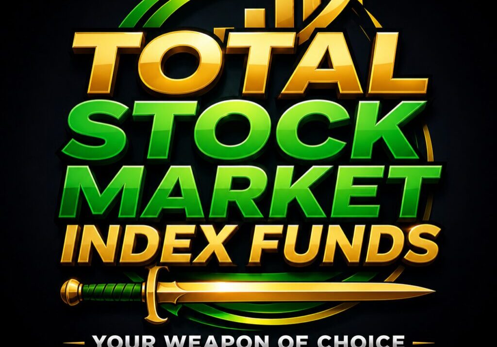 Blog post image - Total Stock Market Index Funds - Your weapon of choice for long term investing